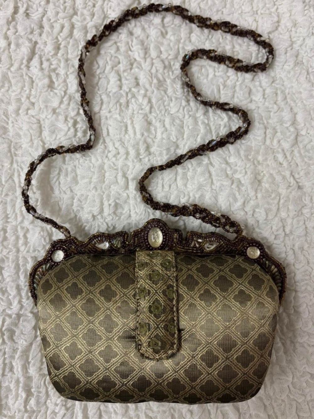 Vintage Mary Frances Beaded Handbag - Picture 2 of 4